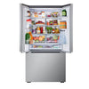 LG 25 cu. ft. Counter-Depth MAX™ with Zero Clearance™ 3-Door French Door Refrigerator with Thin Door Design 3SD693 - LF25Z6211S - Open Box