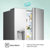 Pictures of Hisense 29.1 cu. ft. Standard Depth Side by Side Refrigerator Stainless Steel - HRS290P5FSE - Open Box - Neu Appliance Outlet - Discount Appliance Outlet in Austin, Tx