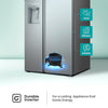 Pictures of Hisense 29.1 cu. ft. Standard Depth Side by Side Refrigerator Stainless Steel - HRS290P5FSE - Open Box - Neu Appliance Outlet - Discount Appliance Outlet in Austin, Tx