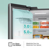 Pictures of Hisense 29.1 cu. ft. Standard Depth Side by Side Refrigerator Stainless Steel - HRS290P5FSE - Open Box - Neu Appliance Outlet - Discount Appliance Outlet in Austin, Tx