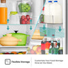 Pictures of Hisense 29.1 cu. ft. Standard Depth Side by Side Refrigerator Stainless Steel - HRS290P5FSE - Open Box - Neu Appliance Outlet - Discount Appliance Outlet in Austin, Tx