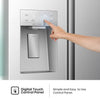 Pictures of Hisense 29.1 cu. ft. Standard Depth Side by Side Refrigerator Stainless Steel - HRS290P5FSE - Open Box - Neu Appliance Outlet - Discount Appliance Outlet in Austin, Tx
