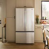 Pictures of Whirlpool French Door 31 Cu. Ft. Refrigerator with Total Coverage Cooling in Fingerprint Resistant Stainless Steel 3SD652 - WRFF3136SZ - Open Box - Neu Appliance Outlet - Discount Appliance Outlet in Austin, Tx