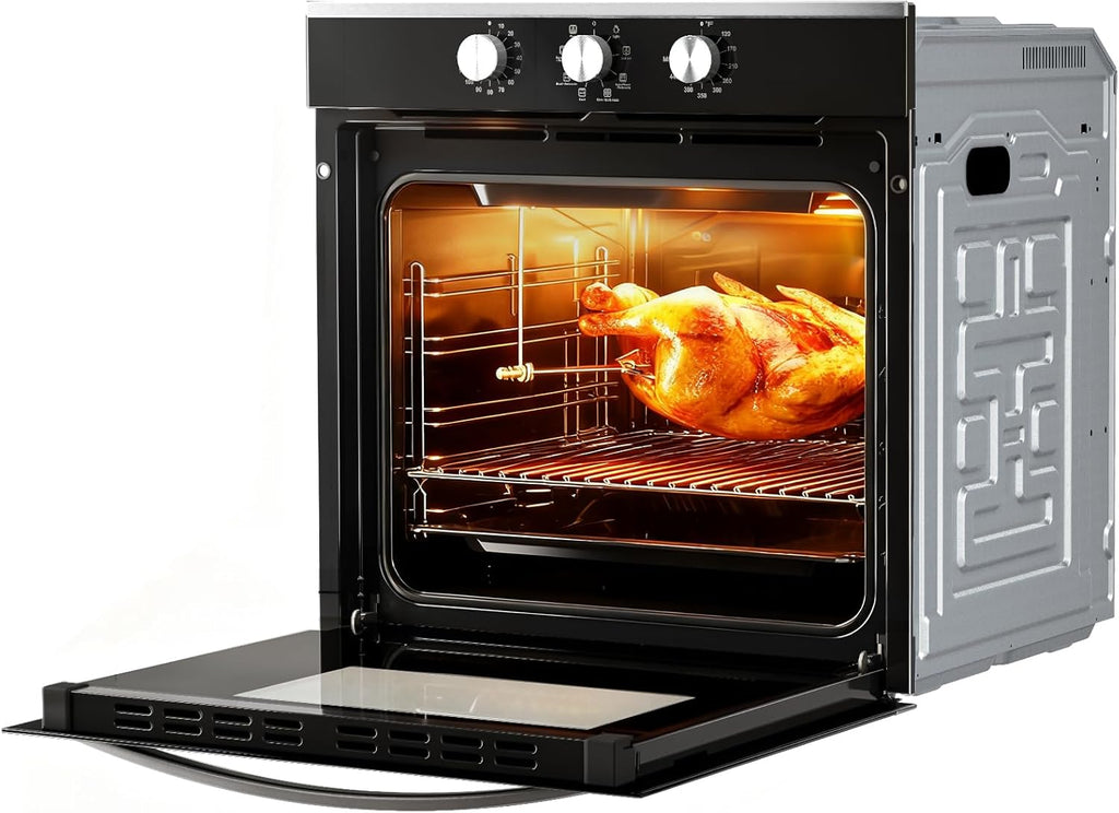 VIKIO Electric Single Wall Oven 25136SD617 - EB-80ERC-8BC85II - Open Box