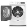 Pictures of Maytag 4.5 cu. ft. Front Load Washer with Extra Power and 12-Hr Fresh Spin™ Option MHW5630HW - Scratch & Dent (Minor) and Maytag Front Load 7.3 Cu. Ft. Electric Dryer with Extra Power and Quick Dry Cycle MED5630HW - Scratch & Dent (Minor) - Neu Appliance Outlet - Discount Appliance Outlet in Austin, Tx