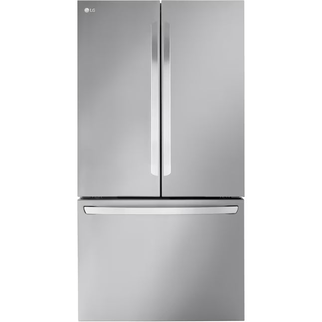 LG 27 cu. ft. Smart Counter-Depth MAX™ French Door Refrigerator with Linear Cooling™ and Internal Water Dispenser LRFLC2706S - New in Box