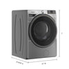 Pictures of Whirlpool Radiant Silver 4.5 cu. ft. Smart Front Load ENERGY STAR® Washer with FreshFlow™ Vent System 19SD020 - WFW5720RR - Open Box - Neu Appliance Outlet - Discount Appliance Outlet in Austin, Tx
