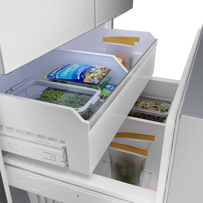 Bosch 500 Series French Door Bottom Mount Refrigerator in Stainless Steel 22121486 - B36FD5SNS - Open Box