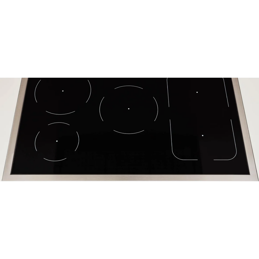 Bertazzoni Professional Induction Range with 5 Element Burners, 5.7 Cu. Ft. Oven Capacity, Self Clean, Food Temperature Probe, and Elegant Digital Gauge PROF365INSROT - Scratch & Dent (Minor)