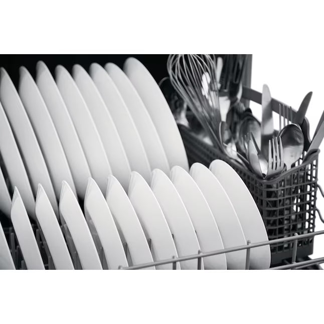 Frigidaire 24 In. in. Front Control Built-In Tall Tub Dishwasher in White with 3-Cycles, 55 dBA 20534SD696 - FFCD2413UW - Scratch & Dent (Moderate)