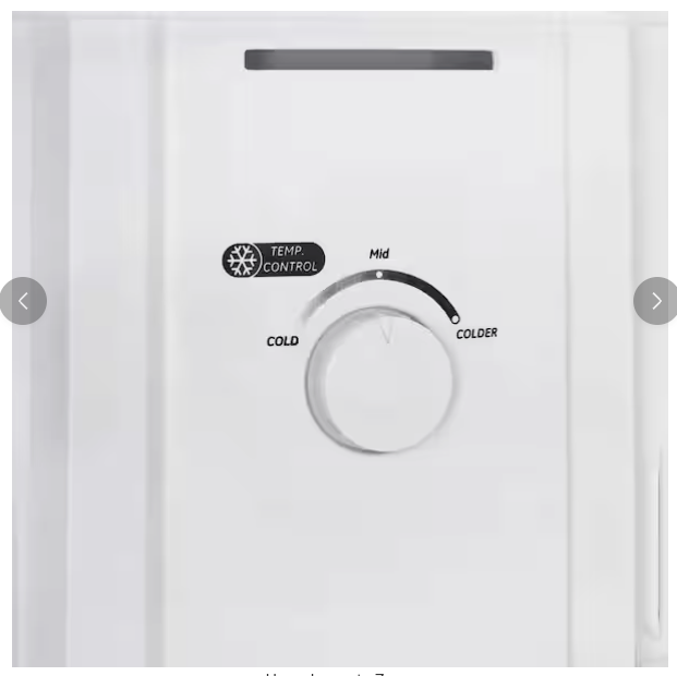 Pictures of Vissani 18 cu. ft. Top Freezer Refrigerator in Stainless Steel, Garage Ready 25SD117 - MDTF18SSR - Scratch & Dent (Moderate) - Neu Appliance Outlet - Discount Appliance Outlet in Austin, Tx