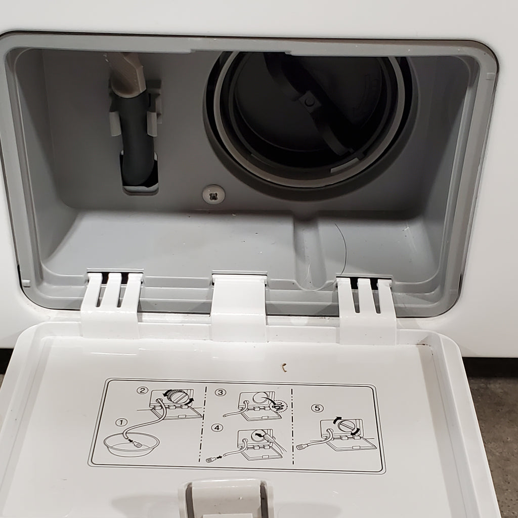 Pictures of LG Front Load Wash Tower with Center Control 4.5 Cu. Ft. Washer and 7.4 Cu. Ft. Dryer 05CR64 - WKE100HWA - Certified Refurbished - Neu Appliance Outlet - Discount Appliance Outlet in Austin, Tx