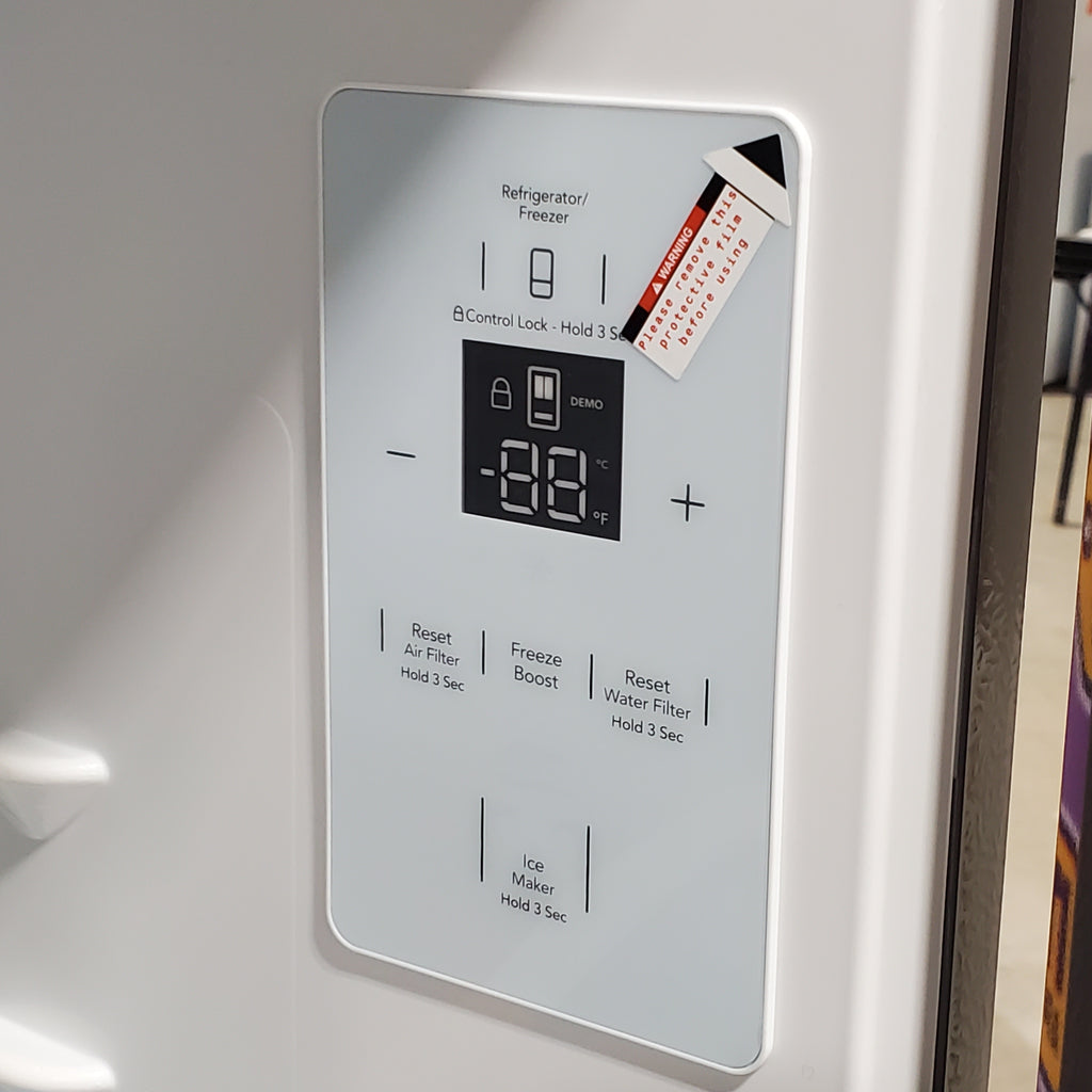 Pictures of Frigidaire 31" Wide 18 Cu. Ft. Counter-Depth French Door Refrigerator 3SD942 - FRFG1723AV - Scratch & Dent (Minor) - Neu Appliance Outlet - Discount Appliance Outlet in Austin, Tx