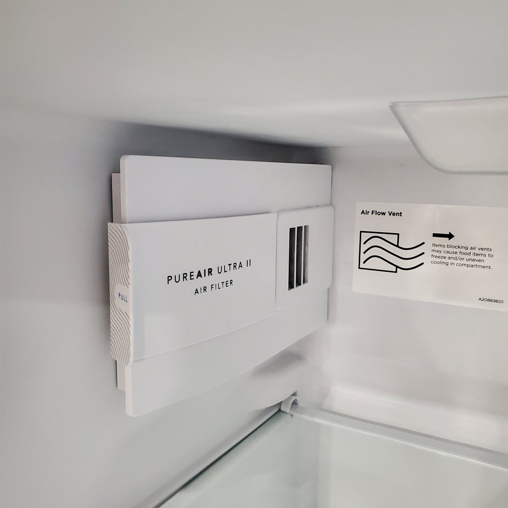 Frigidaire 25.6 cu. ft. ENERGY STAR Side by Side Refrigerator with Exterior Water and Ice Dispenser in Stainless Steel 3SD843 - FRSS2623AS - Scratch & Dent (Minor)