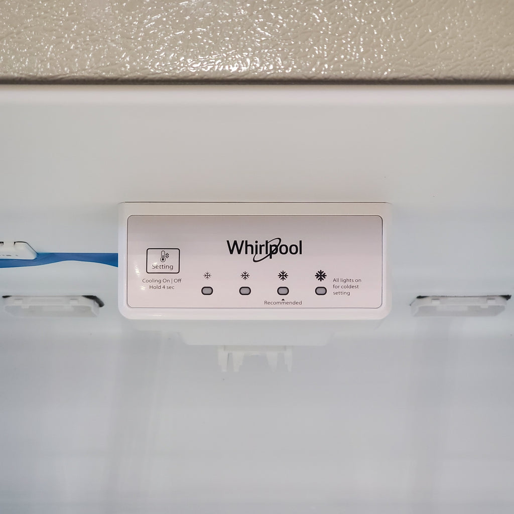 Whirlpool 18 Cu. Ft. 28" Wide Refrigerator in Stainless Steel 24SD48 - WRT518SZFM - Scratch & Dent (Minor)