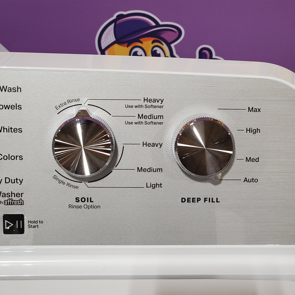 Pictures of Maytag Top Load 4.7 cu. ft. Agitator Washer with Extra Power and Deep Fill Option 24SD23 - MVW5435PW - Open Box - Neu Appliance Outlet - Discount Appliance Outlet in Austin, Tx