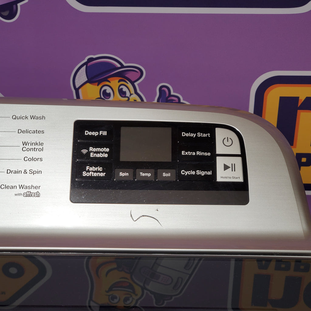 Pictures of Maytag Smart Top Load 5.2 Cu. Ft. Washer with Extra Power Button in White 1CR4058 - MVW7230HW - Certified Refurbished - Neu Appliance Outlet - Discount Appliance Outlet in Austin, Tx