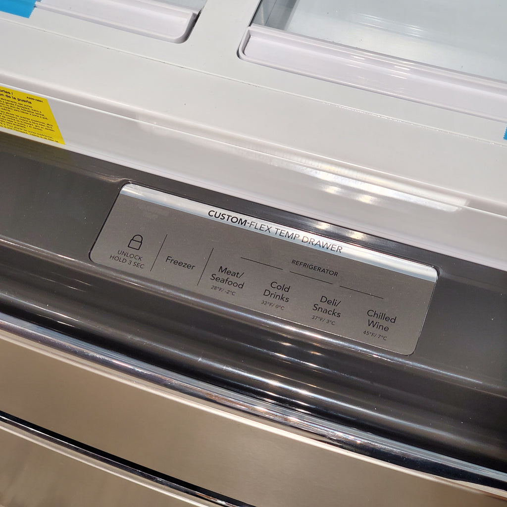 Frigidaire Gallery 22 Cu. Ft. Counter-Depth 4-Door French Door Refrigerator 3SD1011 - GRMG2272CF - Scratch & Dent (Moderate)