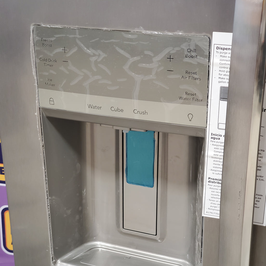 Frigidaire Gallery Smudge Proof Stainless Steel 26 Cu. Ft. Side by Side Refrigerator with Bright LED Lighting 3SD970 - GRSS2652AF - Scratch & Dent (Minor)