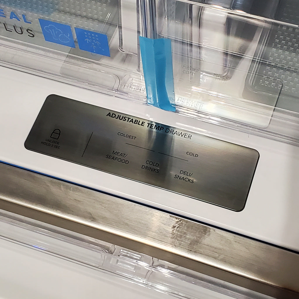 Pictures of Frigidaire Gallery 23 Cu. Ft. Counter-Depth French Door Refrigerator 3SD1017 - GRFG2353AF - Scratch & Dent (Moderate) - Neu Appliance Outlet - Discount Appliance Outlet in Austin, Tx