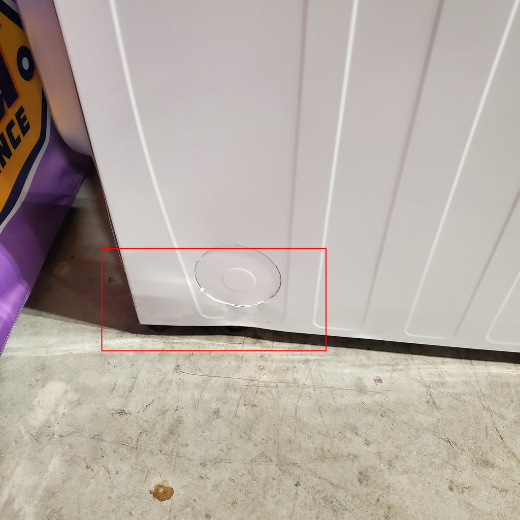 Frigidaire 4.1 Cu. Ft. Top Load Washer with 12 Wash Cycles and Quick Wash Cycle FFTW4120SW - Scratch and Dent (Minor) and Frigidaire 7 Cu. Ft. Electric Dryer in White 16116 - FLVE7523BW - Scratch & Dent (Moderate)