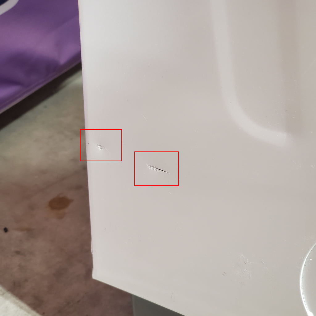 Pictures of Maytag 4.7 cu. ft. Smart Top Load Washing Machine with Deep Fill Option MVW6230HW - Scratch & Dent (Minor) and Maytag 7.4 cu. ft. Electric Steam Dryer with Extra Power Button 16076 - MED7230HW - Scratch & Dent (Minor) - Neu Appliance Outlet - Discount Appliance Outlet in Austin, Tx