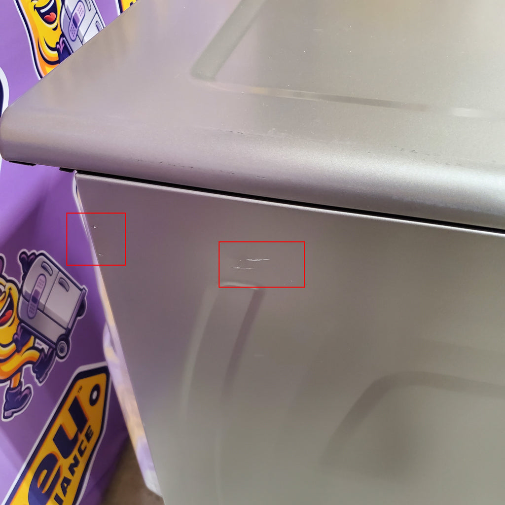 Whirlpool 4.5 cu. ft. Smart Front Load ENERGY STAR® Washer with FreshFlow™ Vent System WFW5720RR - Scratch & Dent (Minor) and 7.4 cu. ft. Smart Front Load ENERGY STAR® Electric Dryer with Wrinkle Shield™ Option 16093 0 WED5720RR  - Scratch & Dent (Minor)