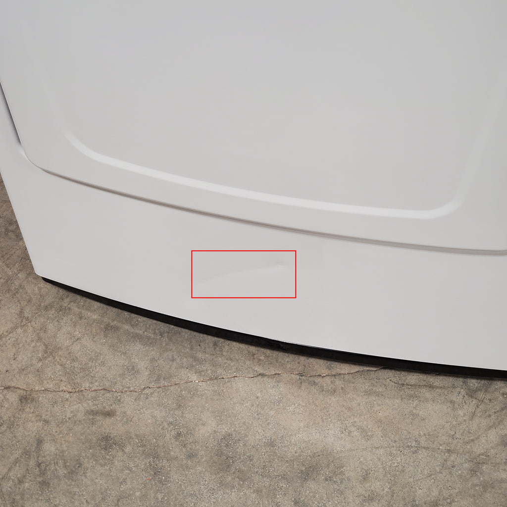 LG 7.3 Cu. Ft. Electric Rear Control Ultra Large Capacity Dryer in White with Sensor Dry 5SD256 - DLE6100W - Scratch & Dent (Minor)
