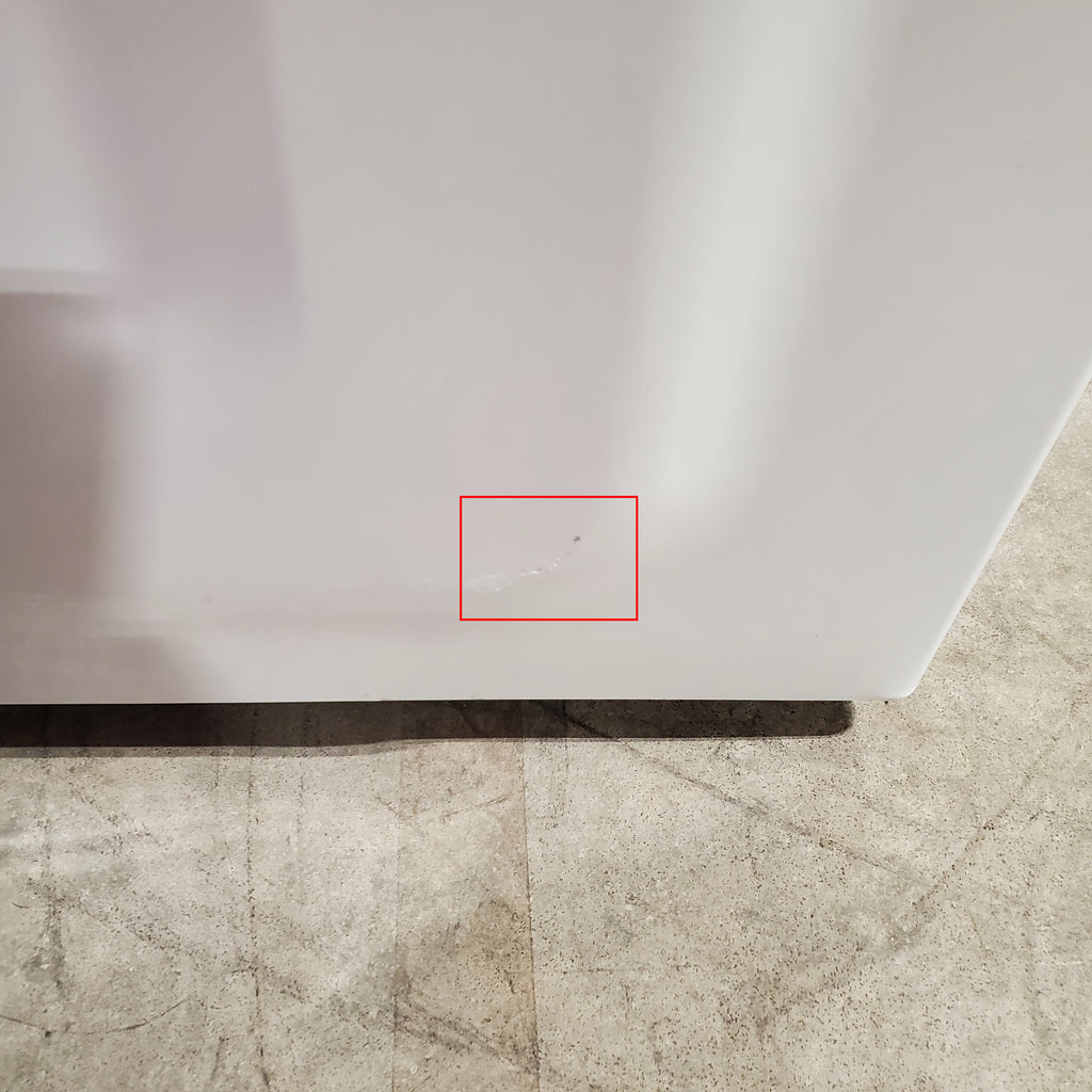 Whirlpool 4.6 Cu. Ft. Top Load Impeller Washer with Built-in Faucet WTW5020SW  - Scratch & Dent (Minor) and Whirlpool 7.0 cu. ft. Electric Dryer with Hamper Door 16091 - WED5010LW - Scratch & Dent (Minor)