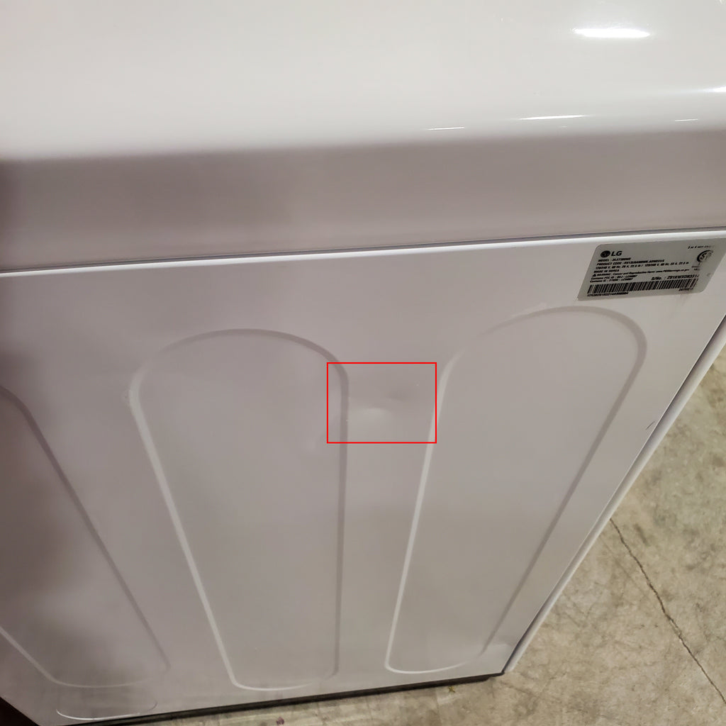 Pictures of LG 7.3 cu. ft. Ultra Large Capacity Smart Wi-Fi Enabled Electric Dryer with Sensor Dry Technology 1CR05113 - DLE7300WE - Certified Refurbished - Neu Appliance Outlet - Discount Appliance Outlet in Austin, Tx