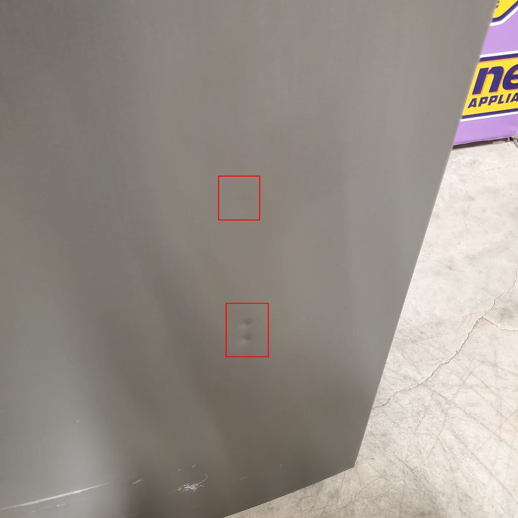 Pictures of Frigidaire 20 Cu. Ft. Garage Ready Upright Freezer in Carbon 3SD1019 - FRUF2020AN - Scratch & Dent (Moderate) - Neu Appliance Outlet - Discount Appliance Outlet in Austin, Tx