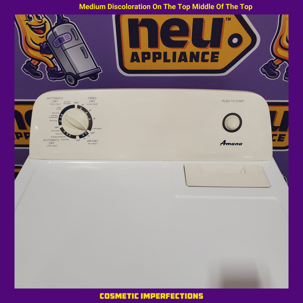 Pictures of Amana 6.5 cu. ft. Electric Dryer with Automatic Cycles 05SD068 - NED4600YQ - Certified Refurbished - Neu Appliance Outlet - Discount Appliance Outlet in Austin, Tx