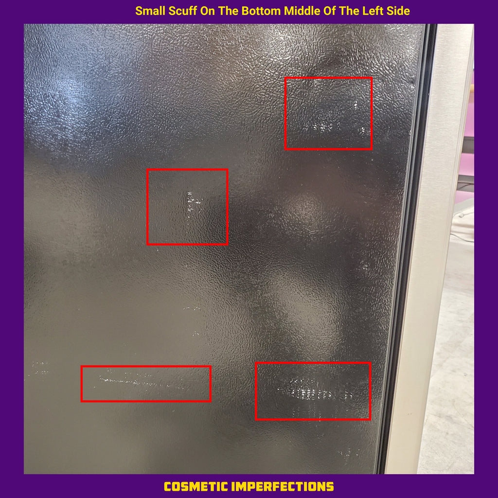 Pictures of Vissani 7.1 cu. ft. Top Freezer Refrigerator with Adjustable Shelf in Stainless Steel MDFF7SS - Scratch & Dent (Minor) - Neu Appliance Outlet - Discount Appliance Outlet in Austin, Tx