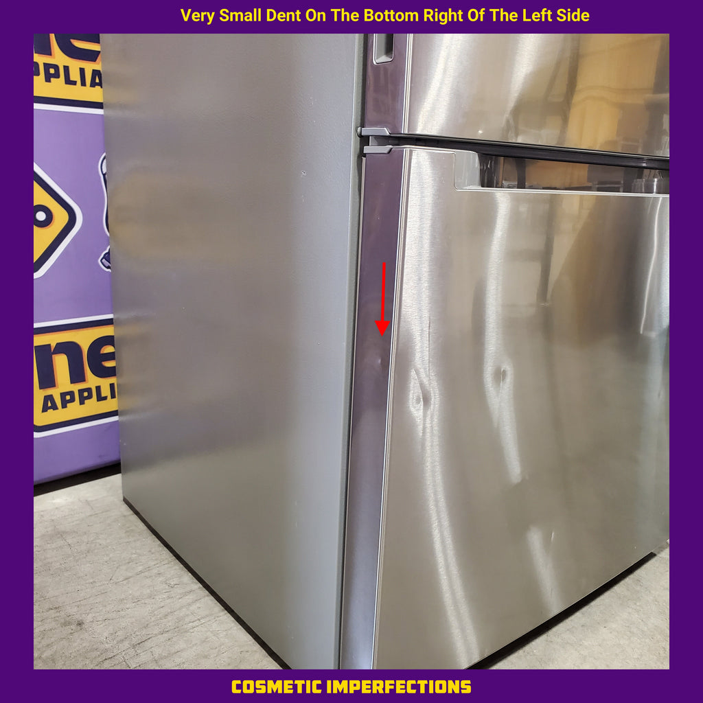 Vissani 18.7 cu. ft. Bottom Freezer Refrigerator in Stainless Steel 25138SD758 - MDBF18SS - Scratch & Dent (Moderate)