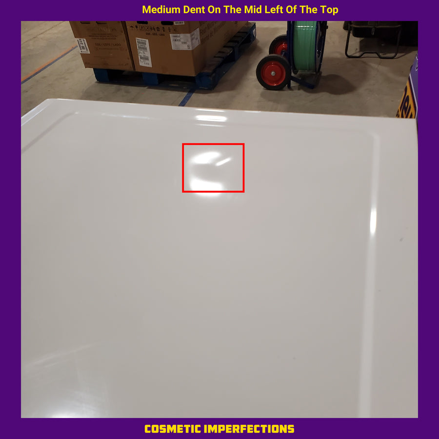 Samsung 4.5 Cu. Ft. High-Efficiency Smart Front Load Washer with AI Smart Dial WF45A6400AW - Scratch & Dent (Moderate) and Samsung 7.5 cu. ft. Vented Smart Stackable Electric Dryer with Super Speed Dry 16252 - DVE45A6400W - Scratch & Dent (Moderate)