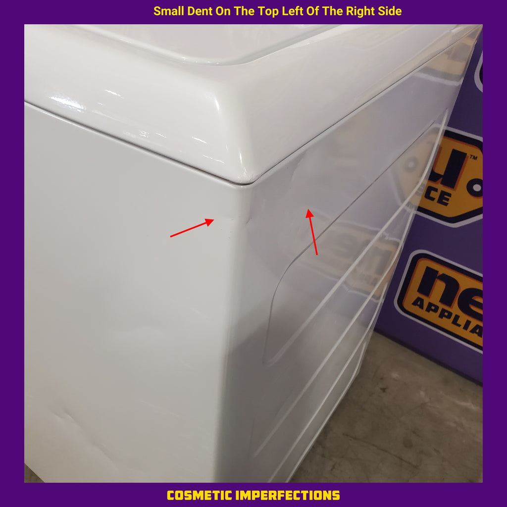 Pictures of Hotpoint White Top Load 3.8 Cu. Ft. Washer with Stainless Steel Wash Basket HTW200ASKWW - Certified Refurbished - Neu Appliance Outlet - Discount Appliance Outlet in Austin, Tx