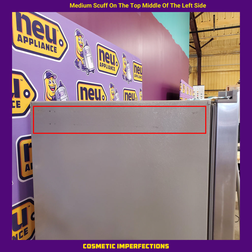 Pictures of Whirlpool 24.6 cu. ft. Side By Side Refrigerator With Ice Maker in Stainless Steel WRS315SDHM - Scratch & Dent (Minor) - Neu Appliance Outlet - Discount Appliance Outlet in Austin, Tx