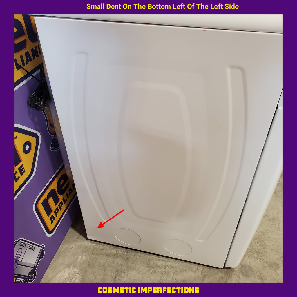 Maytag 4.5 cu. ft. Front Load Washer with Extra Power and 12-Hr Fresh Spin™ Option MHW5630HW - Scratch & Dent (Moderate) and Maytag 7.3 cu. ft. Front Load Gas Dryer with Extra Power and Quick Dry Cycle MGD5630HW - Scratch & Dent (Minor)