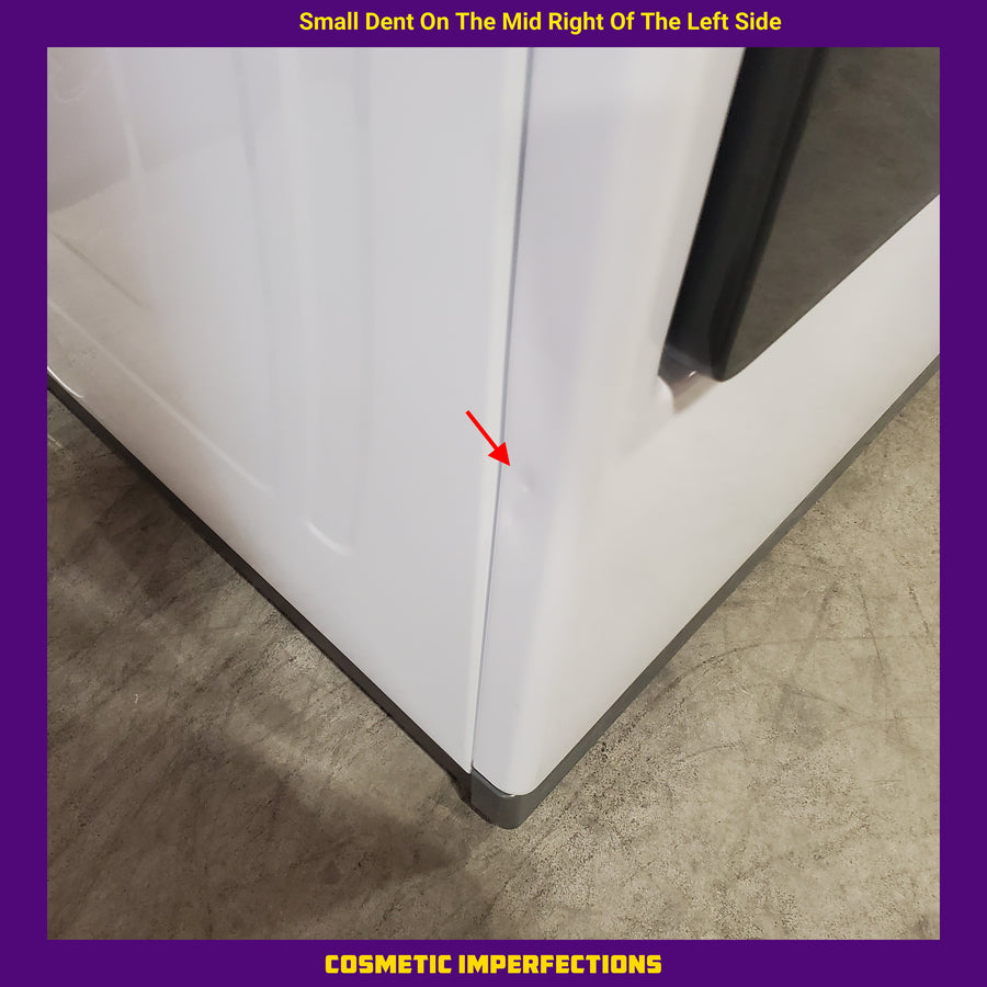 Whirlpool Top Load 4.7 Cu. Ft. Washer with 2-in-1 Removable Agitator in White WTW5057LW - Open Box and Whirlpool 7.4 cu. ft. White Electric Dryer with Steam and Advanced Moisture Sensing Technology, ENERGY STAR 16263 - WED8127LW - Scratch & Dent (Minor)