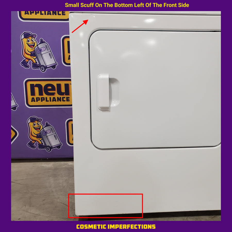 Maytag Top Load 4.8 cu ft Washer with Deep Fill and Slow-Close Glass Lid MVW6200KW - Scratch & Dent (Minor) and Maytag 7.0 cu ft Electric Dryer with Moisture Sensing and Quick Dry Cycle 16191 - MED6200KW - Scratch & Dent (Moderate)