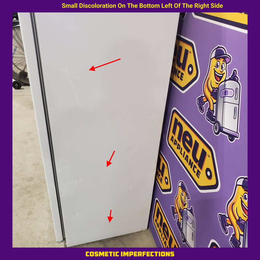 Pictures of Koolmore 12 Cu. ft. Commercial Reach in Freezer in White Manual Defrost KM-FMD12WH - Scratch & Dent (Minor) - Neu Appliance Outlet - Discount Appliance Outlet in Austin, Tx