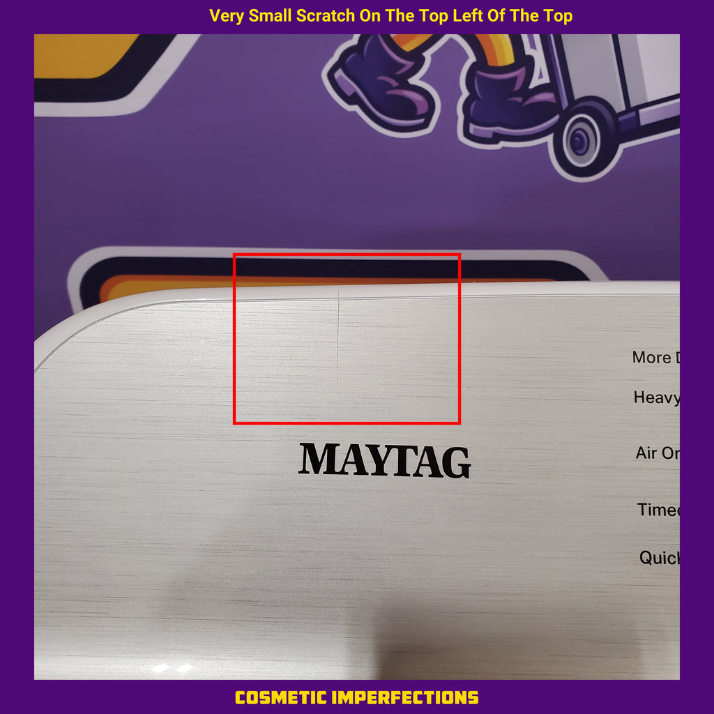 Pictures of Maytag Top Load 4.8 cu ft Washer with Deep Fill and Slow-Close Glass Lid MVW6200KW - Scratch & Dent (Minor) and Maytag 7.0 cu. ft Top Load Gas Dryer with Moisture Sensing 16171 - MGD6200KW - Scratch and Dent (Minor) - Neu Appliance Outlet - Discount Appliance Outlet in Austin, Tx