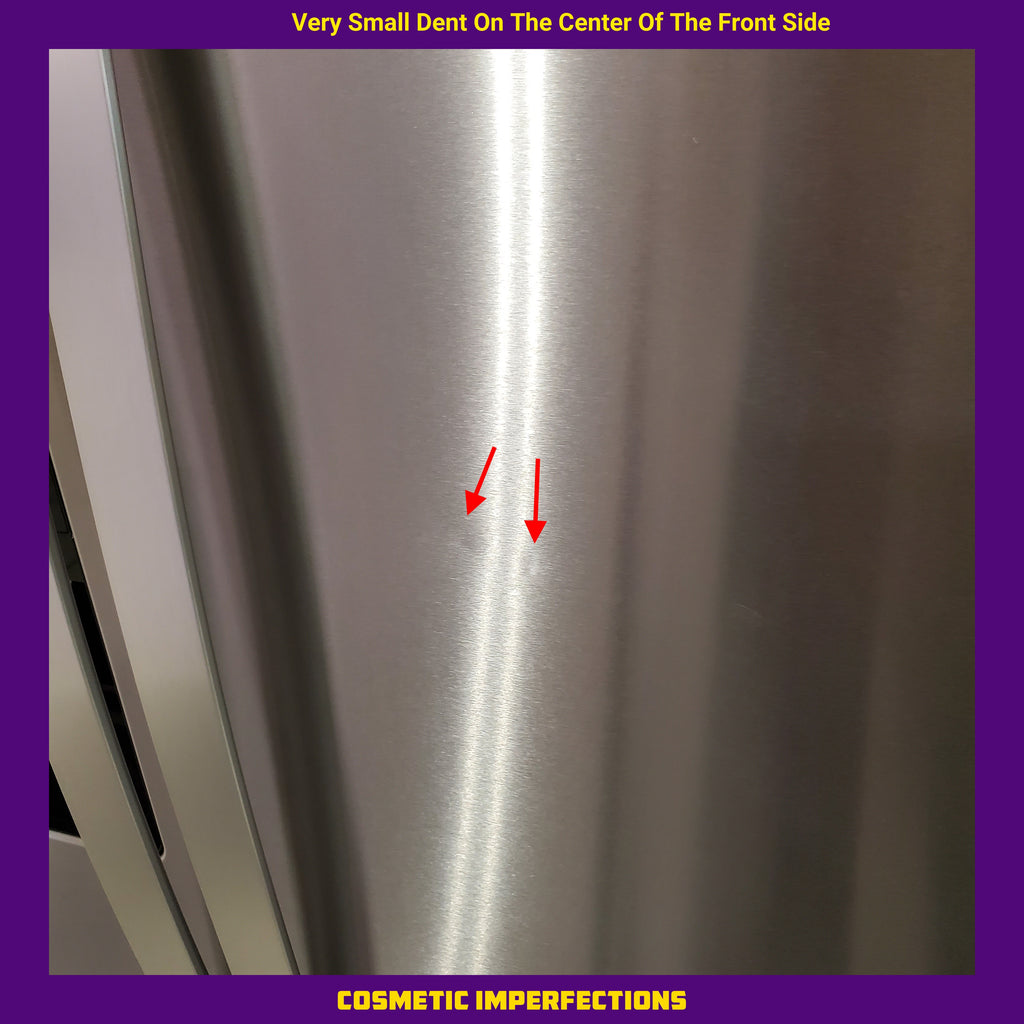 Pictures of Whirlpool 33 Inch Wide Side by Side 21 Cu. Ft. Refrigerator with Can Caddy and Frameless Glass Shelves in Fingerprint Resistant Stainless Steel 31134SD212 - WRS321SDHZ - Scratch & Dent (Moderate) - Neu Appliance Outlet - Discount Appliance Outlet in Austin, Tx