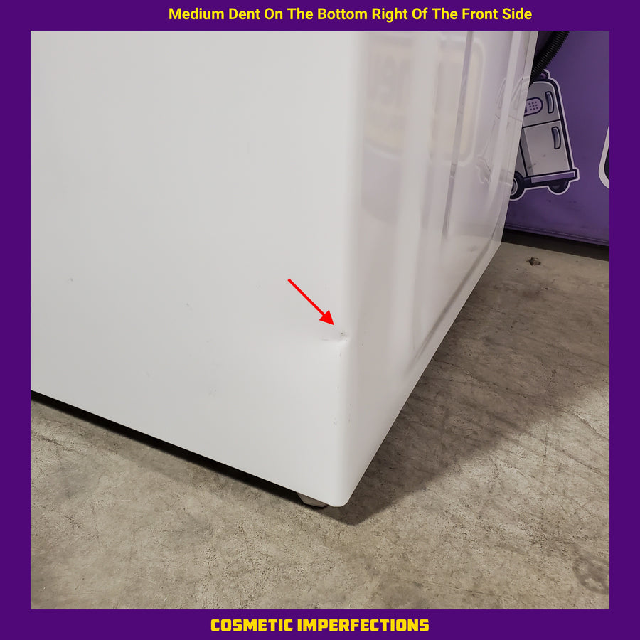 Maytag Top Load 4.8 cu ft Washer with Deep Fill and Slow-Close Glass Lid MVW6200KW - Scratch & Dent (Minor) and Maytag 7.0 cu ft Electric Dryer with Moisture Sensing and Quick Dry Cycle 16200 - MED6200KW - Scratch & Dent (Moderate)