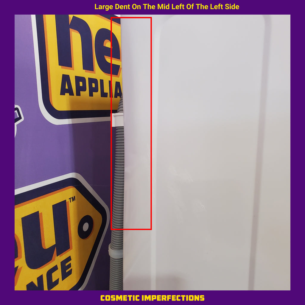 LG 4.5 cu. ft. Front Load Washer with Steam and Built-In Intelligence in White 22133SD176 - WM4000HWA - Scratch & Dent (Minor)