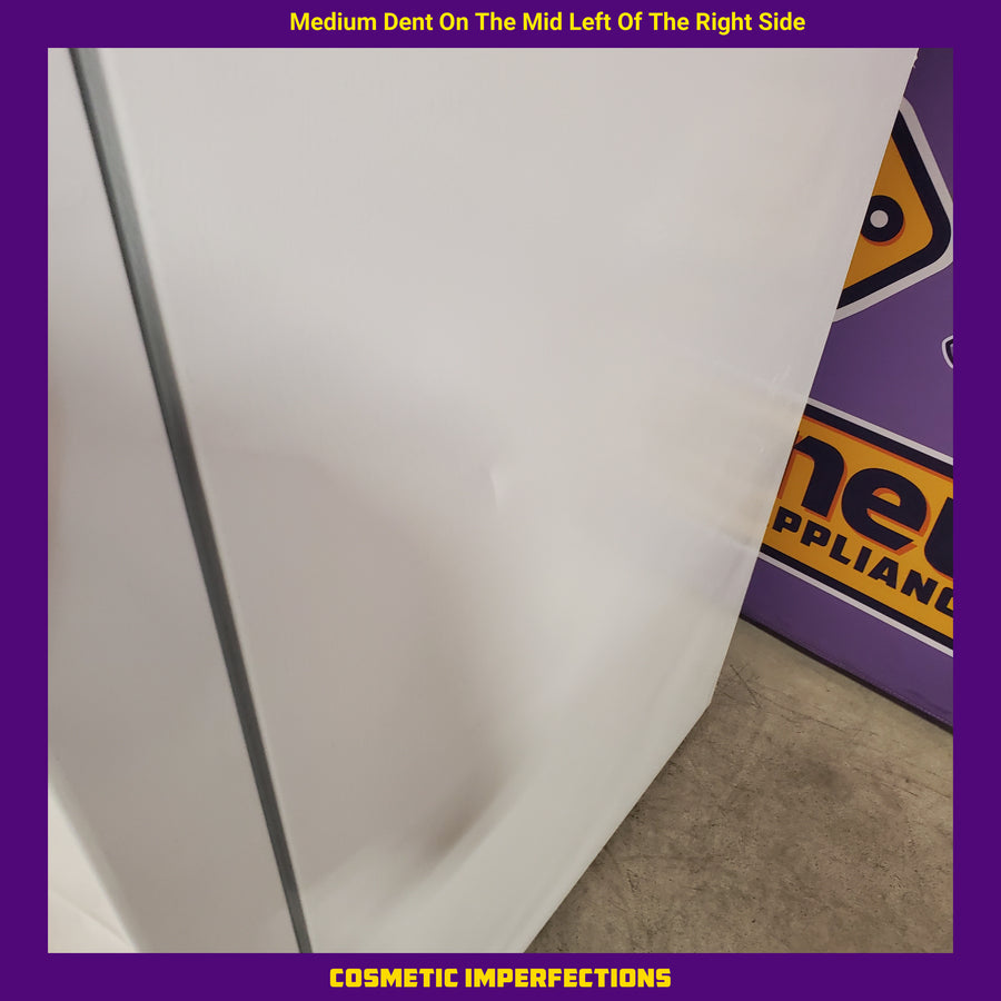 Frigidaire 20 Cu. Ft. Energy Star Garage Ready Upright Freezer in White 22136SD343 - FFUE2022AW - Scratch & Dent (Moderate)