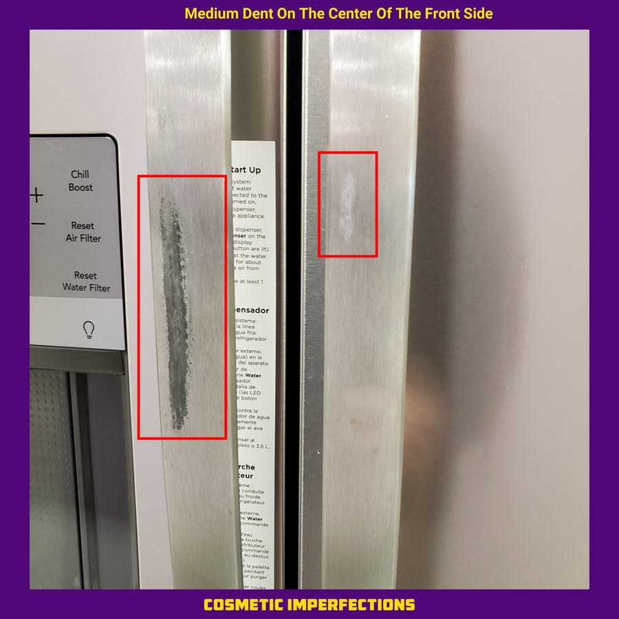 Frigidaire 26 Cu. Ft. Standard-Depth 4-Door French Door Refrigerator 20331SD297 - FRMS274TAV - Scratch & Dent (Major)