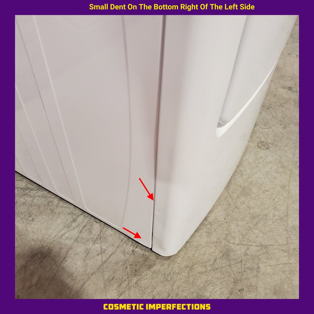 Frigidaire 6.7 Cu. Ft. Electric Dryer with 10 Dry Cycles and Anti-Wrinkle Option 3SD608 - FFRE4120SW - Scratch & Dent (Minor)