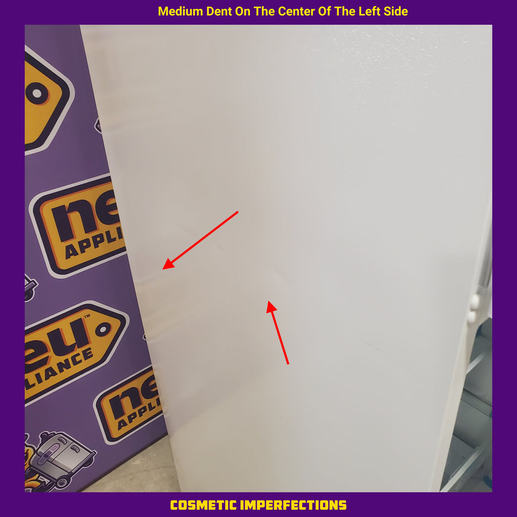 Pictures of Amana Top Freezer 30 In. Refrigerator with Glass Shelves and Flip Up Storage ART318FFDW - Scratch and Dent (Minor) - Neu Appliance Outlet - Discount Appliance Outlet in Austin, Tx