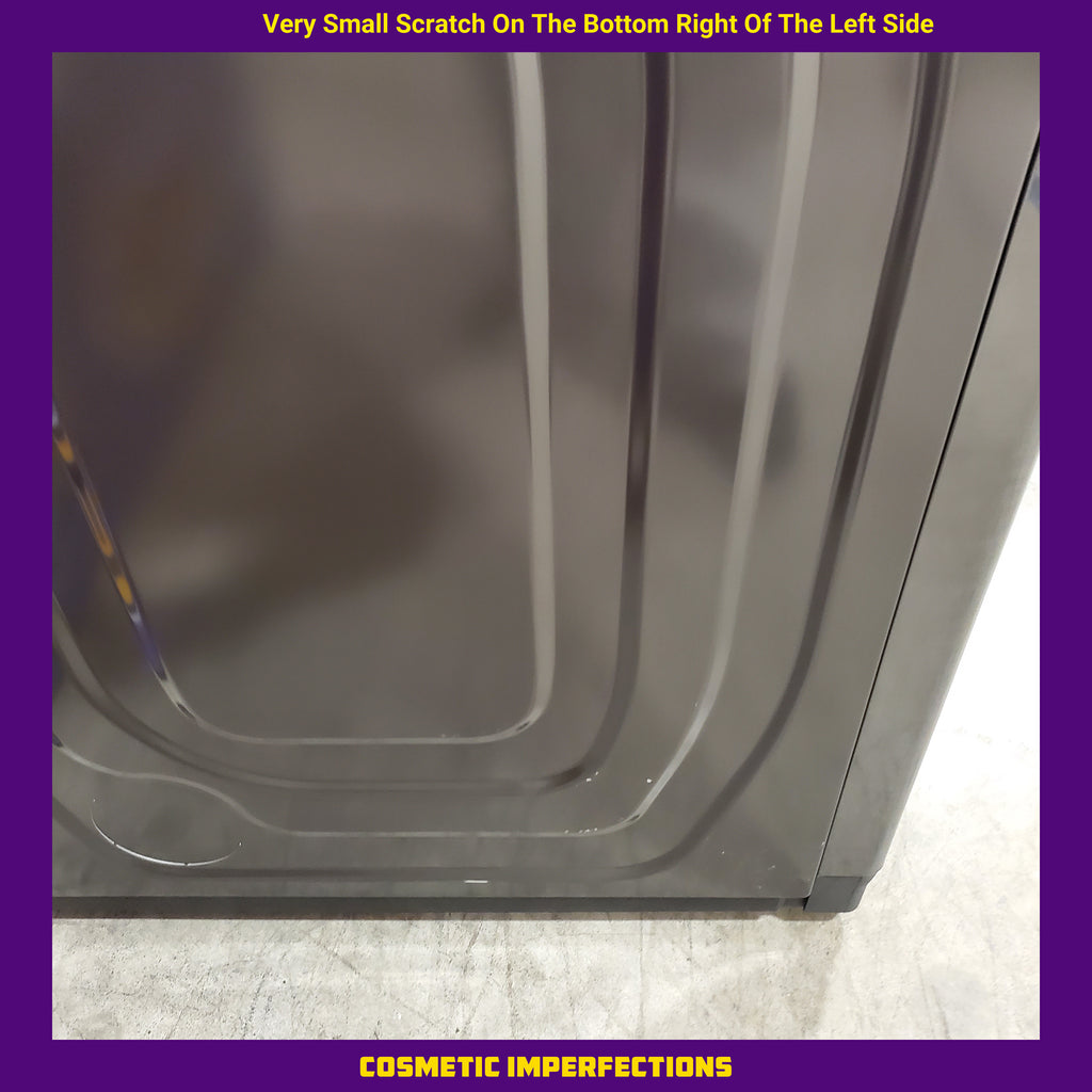 Samsung 7.4 cu. ft. Smart Electric Dryer with Sensor Dry in Brushed Black 5SD255 - DVE47CG3500V - Scratch & Dent (Minor)